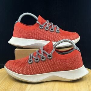 Allbirds TD2 Tree Dasher 2 Wmns Wool Running Shoes Burnt Orange Size 7.5